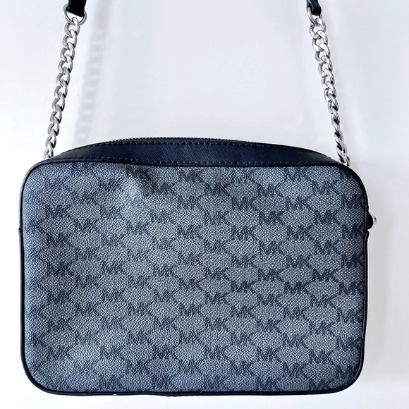 Michael Kors Black/Grey Large Crossbody Bag - Picture 7 of 10